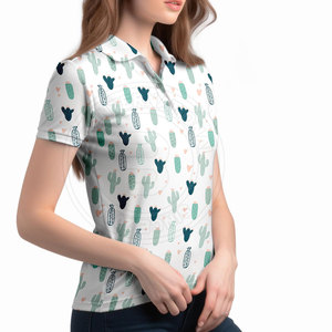 เสื้อโปโลกอล์ฟผู้หญิงทรงแอธเลติกพรีเมียม ผลิตจากผ้าแห้งเร็ว น้ำหนักเบา สวมใส่สบาย เหมาะสำหรับการเล่นกอล์ฟทุกวัน - Product Image 4