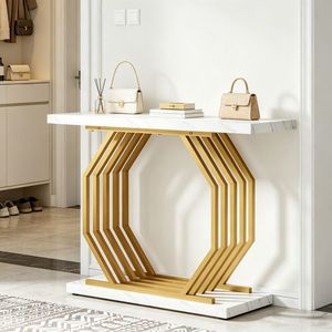 Tavolo Console Regolabile di Lusso in Marmo per Uso Domestico e Alberghiero - Product Image 3