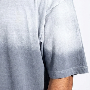 Nueva Camiseta Ligera y Elegante para Hombre con Estampado Tie Dye, Camiseta de Manga Corta Oversize de Secado Rápido para Uso Diario e Informal, 100% Algodón - Product Image 3