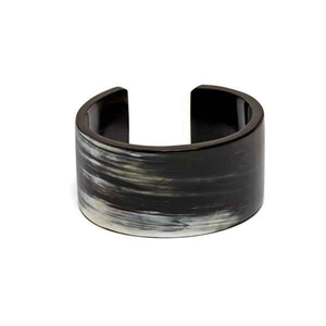 Brazaletes de Cuerno Natural de Estilo Moderno, Hechos a Mano, Ecológicos, Brazalete Redondo Decorativo, Joyería de Regalo de la India en Oferta - Product Image 3
