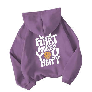 Hoodie oversize d'inspiration streetwear, au design minimaliste, en tissu épais et à silhouette décontractée. - Product Image 4