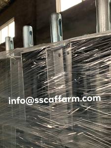 Gato de acero con cabeza de cuatro vías de la mejor calidad, Gato de horquilla de encofrado, gatos de apoyo de andamio de estilo moderno - Product Image 6