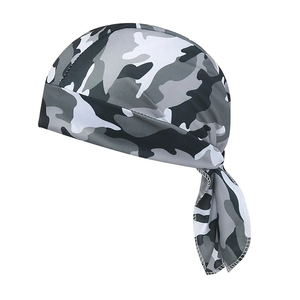 Bandana carré en coton respirant à imprimé camouflage numérique, accessoire de mode décontracté pour toutes les saisons - Product Image 3