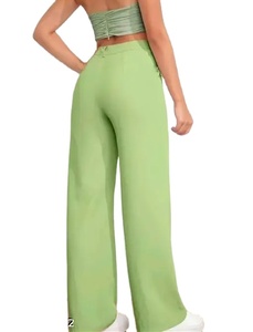 Custom Soft Maternity <b>Trousers</b> Breathable Winter Skin Friendly Mid Waist <b>Pregnancy</b> Leggings Seamless Belly Wrapped Pants - Product Image 4