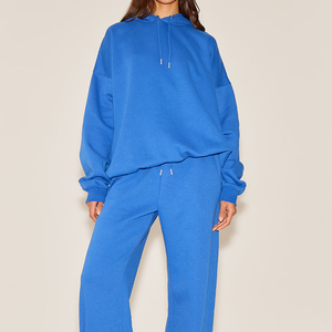 Hoodies surdimensionnés pour femmes fabriqués en usine à prix avantageux pour la vente en ligne, de la meilleure qualité, en coton. - Product Image 4