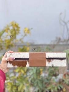 Estuche de piel genuina de diseño único, hecho a mano y resistente al calor para plancha de pelo, organizador perfecto para herramientas de peluquería. - Product Image 3