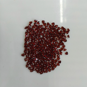 โกเมนสีแดงธรรมชาติ 3.5 มม. ทรงทริลเลียนคัท คุณภาพดีที่สุด พลอยเม็ดเดี่ยวสำหรับทำเครื่องประดับ - Product Image 2