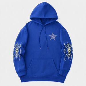 Sudadera con Capucha Premium para Hombre, Amarilla, con Mangas con Estampado Personalizado, Logotipo Personalizado en el Pecho, Estilo Casual, 100% Algodón - Product Image 1