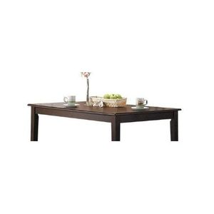 Cardiff Espresso Finish <b>Dining</b> <b>Table</b> - Product Image 3