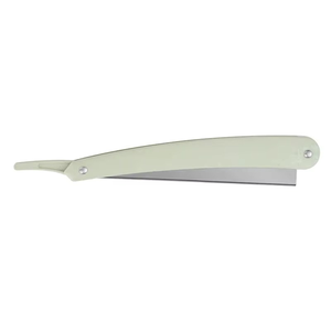 Navaja de Afeitar Plegable de Acero con Mango de Acero, Estilo Vintage para Hombre - Product Image 2