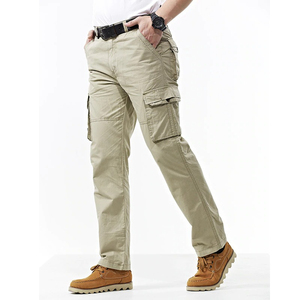 Men's Regular Fit Fleece Jogger Sweatpants Elastic Waist Side Pockets Quick Dry Breathable Eco-Friendly Winter Casual <b>Trouser</b> - Product Image 3