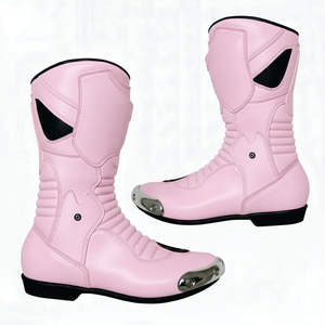 Zapatos de Motociclismo de Carreras Personalizados de Alta Calidad para Adultos, Diseño Impermeable, Forro de Cuero Genuino, Hechos en Pakistán - Product Image 4