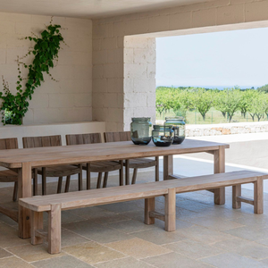 Hot Sale Outdoor Long <b>Bench</b> Made Strong Durable Teak <b>Wood</b> Eco-Friendly Modern Design All Weather Resistant Patio <b>Bench</b> for Park - Product Image 2