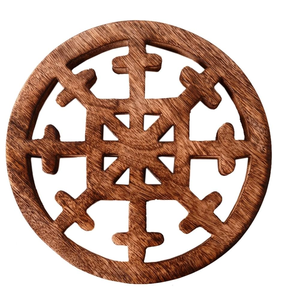 Amazing Design Wood <b>Trivet</b> Hot Pad Kitchen Accessory for Pots Pans Wood <b>Trivets</b> Coaster - Product Image 5