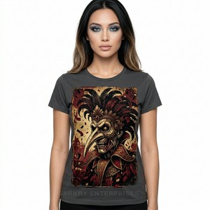 T-shirt graphique personnalisé en coton rose style anime Magika Dark Magical Girl pour la vente en gros, fabrication de vêtements sous marque privée - Product Image 3