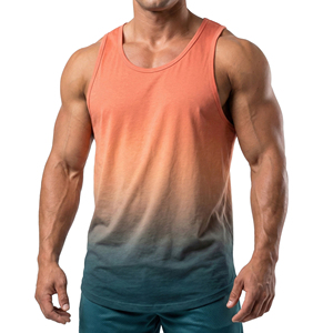 Camiseta sin mangas para hombre con logo personalizado, al por mayor, para gimnasio, ropa casual, fitness, entrenamiento, chaleco transpirable de algodón - Product Image 6