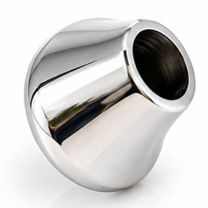 Cono de balaustrada de metal pulido, inserto de poste de pasamanos, soporte de escalera torneado, accesorio de riel para balcón y baño - Product Image 3