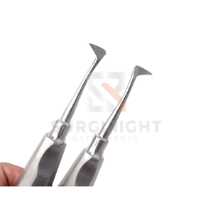 Kit de Instrumentos para Examen Dental, 5 Piezas, Espejo Manual, Pinzas, Sonda, Explorador, Juego Quirúrgico de Acero Inoxidable, Marca Blush Surgical, con Certificación CE - Product Image 3