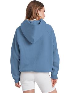 Sudaderas y sudaderas con capucha extragrandes para mujer Sudadera extragrande cómoda para mujer - Product Image 6