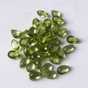 Peridoto Natural en Forma de Pera, Cabujón, Gema Suelta para Joyería, Corte Pera Facetado, Formas Mixtas, Joyería Personalizada, Fabricante de Gemas Sueltas, Comprar - Product Image 1