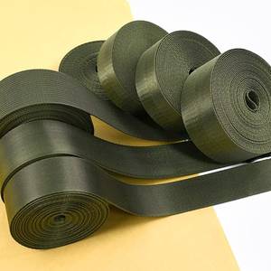 Custom Polyester <b>Webbing</b> <b>Strap</b> Tape Flat Woven Suspension <b>Strap</b> for Bag Belt Promotional Use - Product Image 3