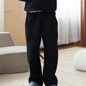 Pantalon évasé en velours brodé sur mesure, lourd, écologique, décontracté, pour les fêtes et le bureau - Product Image 6