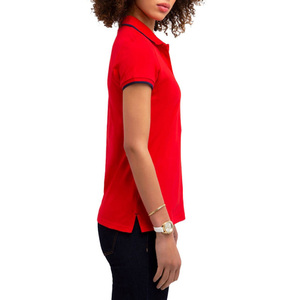Camisetas polo de algodón suave con diseño sencillo para mujer, cómodas para el día a día, camisetas polo de moda para mujer - Product Image 3