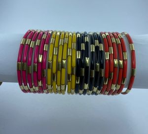 Colorful Brass <b>Resin</b> Bangles Light Turquoise Color Fashion Jewelry Best Gift for Girlfriend Product Manufacturer From India - Product Image 4