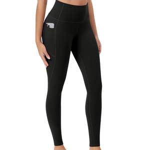 Leggings Deportivos de Cintura Alta para Mujer, Personalizados, Elásticos, para Fitness, Running, Gimnasio, Entrenamiento, Ropa Deportiva, con Bolsillo Lateral para Teléfono - Product Image 4