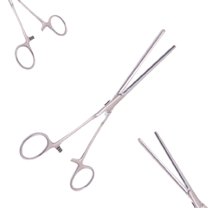 Pinzas Intestinales Lang Stevenson, Mandíbula de 82 mm, Hojas con Llave, 203 mm de Largo, Instrumentos Quirúrgicos Manuales de Acero Inoxidable con Certificación CE - Product Image 1