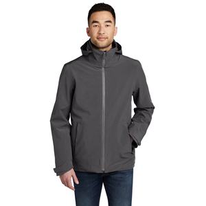 Vente en gros Veste softshell unie coupe-vent imperméable et respirante pour hommes Veste softshell Manteau softshell pour hommes - Product Image 2