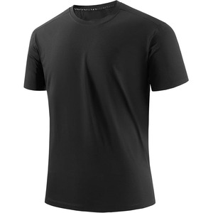 Custom Men's Plain Crew Neck T Shirt EW-MT-1336 <b>Short</b> <b>Sleeve</b> Crew Neck Breathable Quick Dry Activewear T Shirt - Product Image 5
