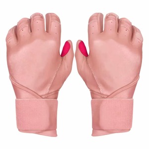ถุงมือตีเบสบอลคุณภาพสูงสำหรับมือซ้าย หนังแพะสำหรับฝึกซ้อมระดับมืออาชีพ ระบายอากาศได้ดี ทนทาน ปิดด้วยแถบตีนตุ๊กแก สำหรับผู้ชาย - Product Image 3