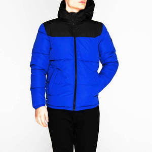 <b>Men</b> Classic Hooded Bubble <b>Jacket</b> Lightweight Waterproof Breathable <b>Warm</b> Quilted Full Zip Casual Winter Regular Fit Outdoor - Product Image 1