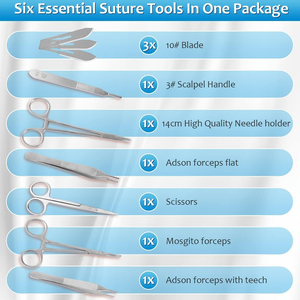 Fully Customized Made 2026 Latest Premium Quality Durable Lightweight New Arrival Suture Practice Kit For Medical Students - Product Image 4
