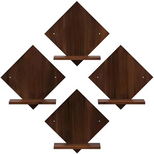Juego de Estantes de Madera para Plantas, Decorativos, Flotantes, para Decoración del Hogar - Product Image 1