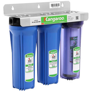 Purificateur d'eau RO en acier inoxydable à trois filtres, prix le plus bas, pour usage domestique et hôtelier - Product Image 1