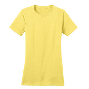 Camisetas Casuales de Verano para Mujer al por Mayor, 100% Algodón, Ligeras, Transpirables, de Secado Rápido, de Alta Calidad, Manga Corta - Product Image 1