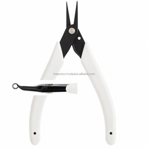 Export Xuron <b>Long</b> Needles <b>Nose</b> Bent <b>Nose</b> Pliers Plastic High Quality Jewelry Making Pliers for Small Parts and Tight Spaces - Product Image 2