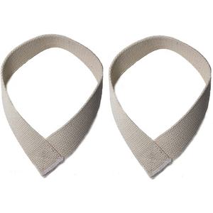 Sangles de levage en coton robustes personnalisées pas chères vente en gros de sangles de poignet d'haltérophilie - Product Image 2