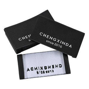Étiquettes de vêtements tissées personnalisées pour marque privée, écologiques, de haute qualité, étiquettes de vêtements fabriquées directement en usine - Product Image 2
