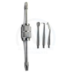 ชุดเครื่องมือถอดครอบฟัน Al Mida Healthcare รุ่น AMHC-R-184 ทำจากสแตนเลสสตีล ใช้งานด้วยมือ จับถนัดมือ สำหรับถอดบริดจ์ - Product Image 2