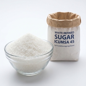 Quality ICUMSA 45 White <b>Sugar</b> Fine Granulated Cane <b>Sugar</b> Food Grade Bulk Supply Manufacturer Wholesale <b>sugar</b> packing 50kg bags - Product Image 1