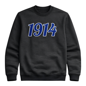 Sweat-shirt en chenille noir Phi Beta Sigma 1914 pour hommes, tissu de qualité supérieure, coupe confortable, vêtements de fraternité grecque, tenue décontractée - Product Image 4