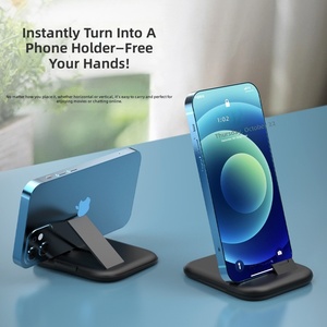 D07 65W PD 6-in-1มัลติอินเตอร์เฟซที่ชาร์จอย่างรวดเร็วชุดเก็บสายชาร์จกระจกแต่งหน้าพับได้โทรศัพท์ยืน OTG อะแดปเตอร์ซิม/TF การ์ด - Product Image 4