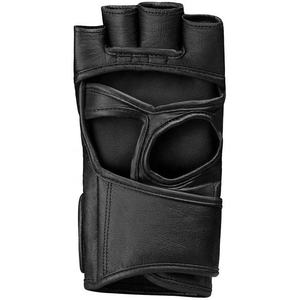 Punching Fight Training MMA Kick Boxing Sparring <b>Gloves</b> PU Material Open Palm <b>Moisture</b> Wicking Hook Loop Closure Unisex Adult - Product Image 4
