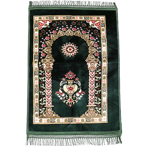 Tapis de prière islamique Janamaz, tapis de prière portables, tapis de prière pliables brodés en arabe 2026, tapis de prière musulman de voyage, faible MOQ - Product Image 2