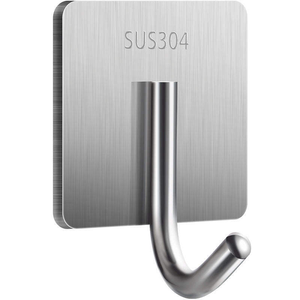 Ganchos de Acero Inoxidable Sin Perforación para Cocina, Ganchos Metálicos Resistentes para Pared, Ganchos para Baño y Toallas - Product Image 4