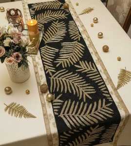 Handmade Beaded Embroidered <b>Table</b> <b>Runner</b> Floral <b>Placemats</b> Custom <b>Table</b> Linen for Home Wedding Hotel Banquet - Product Image 4