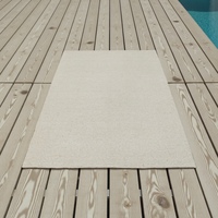 Tapis moderne tissé à la main en laine épaisse, abstrait, écologique, adapté aux animaux, lavable, rembourré, doux, bouclé, avec envers réversible pour salon
